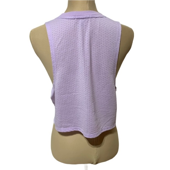 Cute cropped mesh tank top Sz M. - Picture 3 of 7